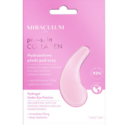 Miraculum Pro-Skin Collagen hydrożelowe płatki pod oczy 2szt.