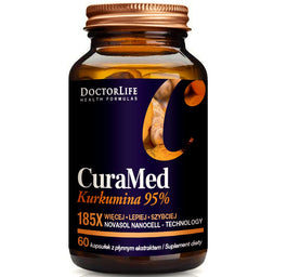 Doctor Life CuraMed NanoCell kurkumina micelizowana 720mg suplement diety 60 kapsułek