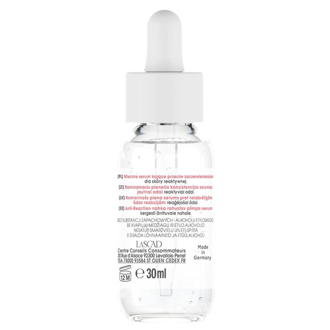 MIXA Anti Reaction mleczne serum kojące przeciw zaczerwienieniom dla skóry reaktywnej 30ml