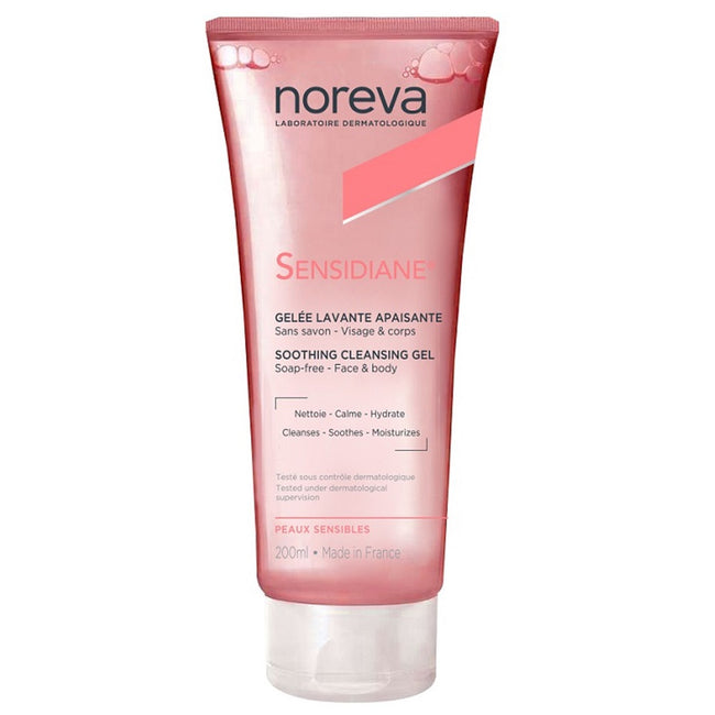 Noreva Sensidiane łagodzący żel do mycia 200ml