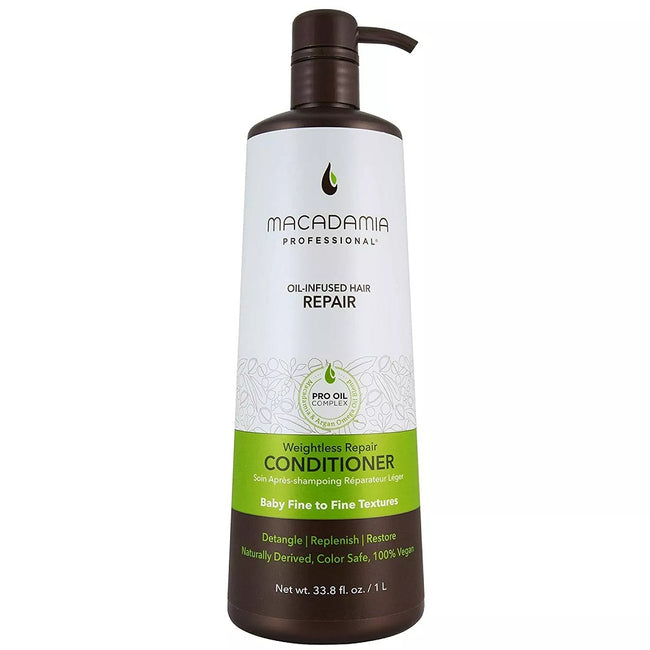 Macadamia Professional Weightless Repair Conditioner odbudowująca odżywka do włosów 1000ml