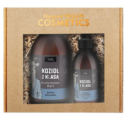 LaQ Kozioł z Klasą zestaw żel pod prysznic 500ml + balsam po goleniu 150ml