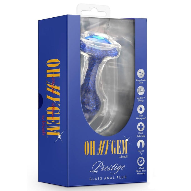 Blush Oh My Gem Prestige korek analny Blue