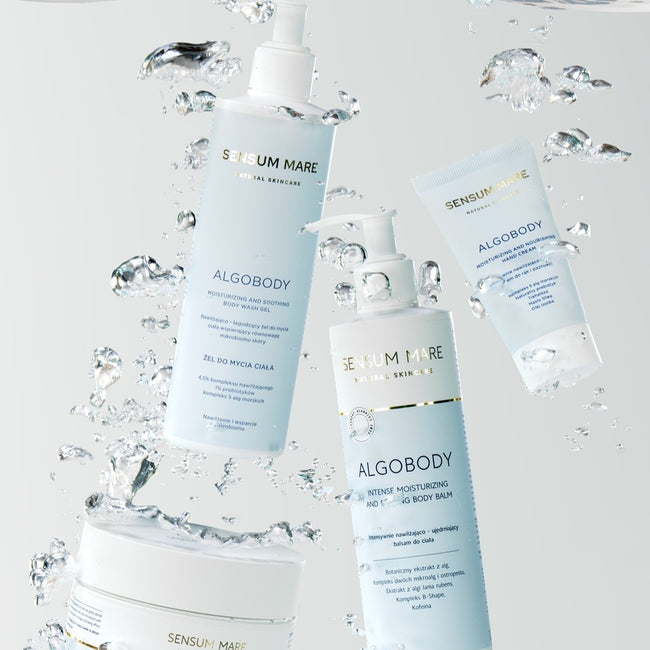 Sensum Mare Algobody nawilżająco-łagodzący żel do mycia ciała wspierający równowagę mikrobiomu skóry 300ml