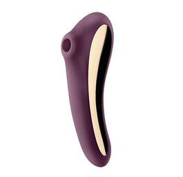 Satisfyer Dual Kiss stymulator łechtaczki i punktu G Wine Red