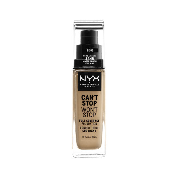 NYX Professional MakeUp Can't Stop Won't Stop kryjący podkład w płynie 30ml