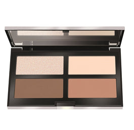 Pupa Milano Contouring & Strobing Ready 4 Selfie Powder Palette paleta pudrów do konturowania i strobingu 001 Pelli Chiare 17.5g