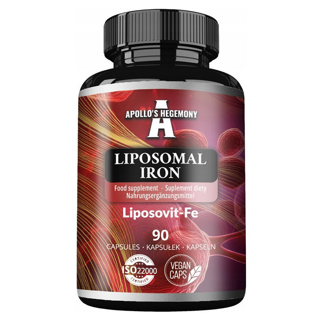 Apollo's Hegemony Liposomal Iron suplement diety 90 kapsułek