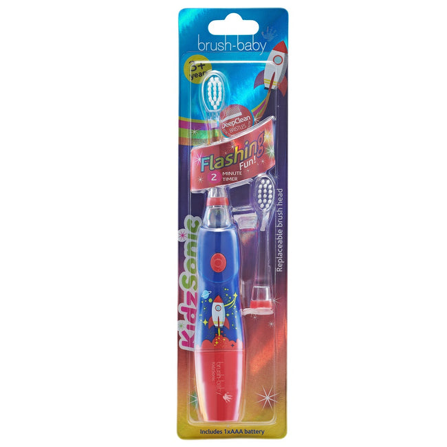 Brush-Baby KidzSonic szczoteczka soniczna dla dzieci w wieku 3+ lat Rocket