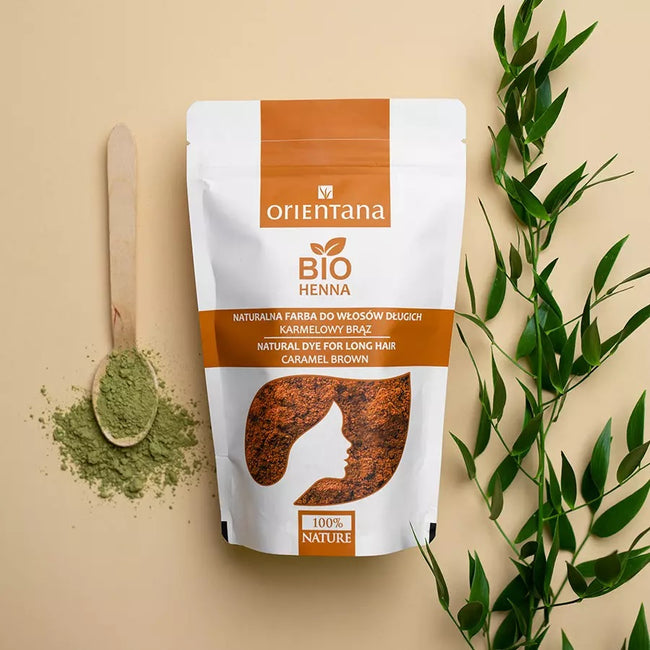 ORIENTANA Bio Henna naturalna farba do włosów długich