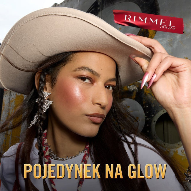Rimmel Multi Tasker Turbocharged Glow rozświetlający róż w płynie