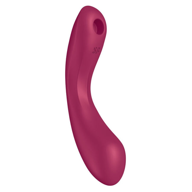 Satisfyer Curvy Trinity 1 stymulator łechtaczki z wibracjami Red