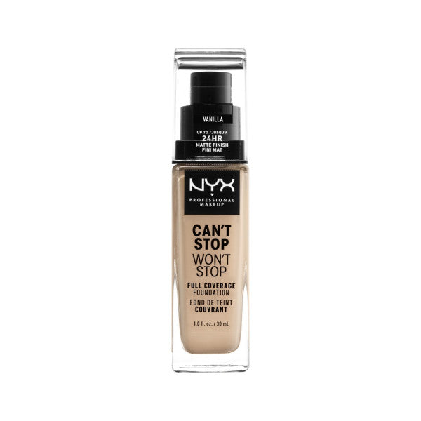 NYX Professional MakeUp Can't Stop Won't Stop kryjący podkład w płynie 30ml