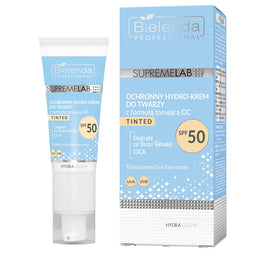 Bielenda Professional SupremeLab Hydra Glow ochronny hydro-krem do twarzy z formułą tonującą CC SPF50 40ml