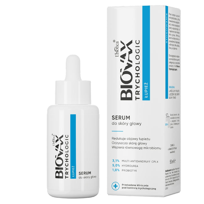 BIOVAX Trychologic Łupież serum do skóry głowy 50ml