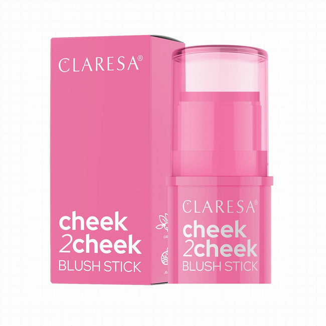 Claresa Cheek 2 Cheek róż w sztyfcie 01 Candy Pink 5.5g