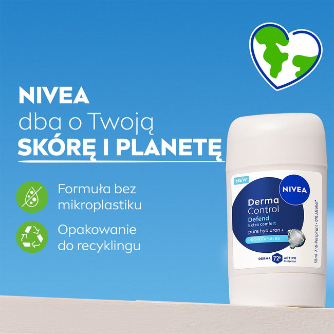 Nivea Derma Control Defend antyperspirant w sztyfcie 50ml