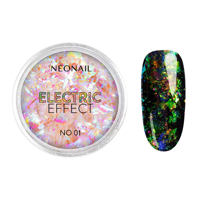 NeoNail Electric Effect pyłek do paznokci 01 0.3g