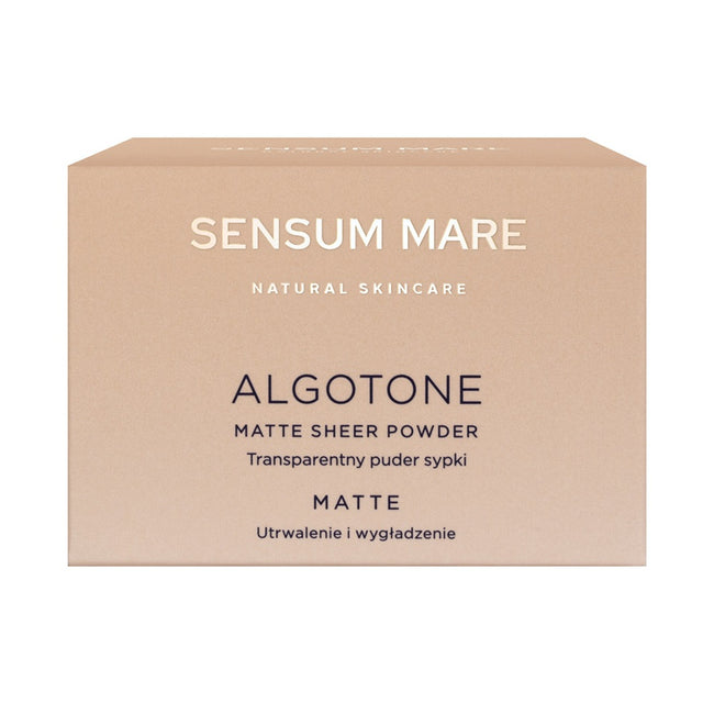 Sensum Mare Algotone puder sypki o matowym wykończeniu