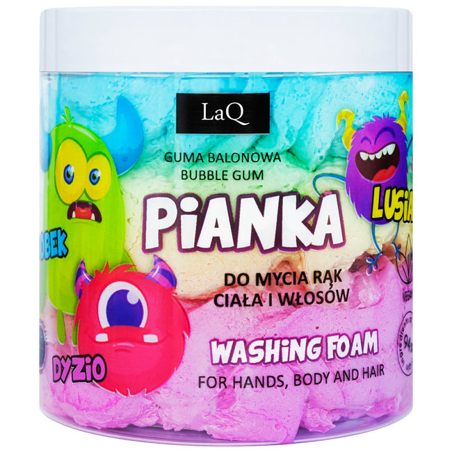 LaQ Pianka myjąca 3-kolorowa Guma Balonowa 100g