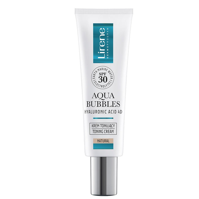 Lirene Aqua Bubbles krem tonujący SPF30 30ml