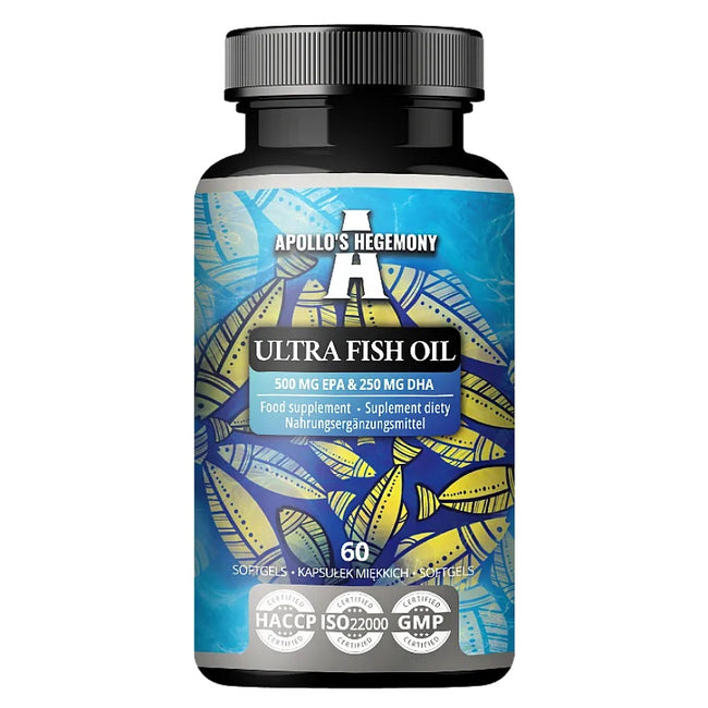 Apollo's Hegemony Ultra Fish Oil suplement diety 60 kapsułek