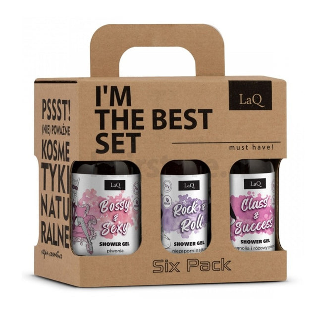 LaQ Czyściopak Shots! Damski zestaw żeli pod prysznic 6x100ml