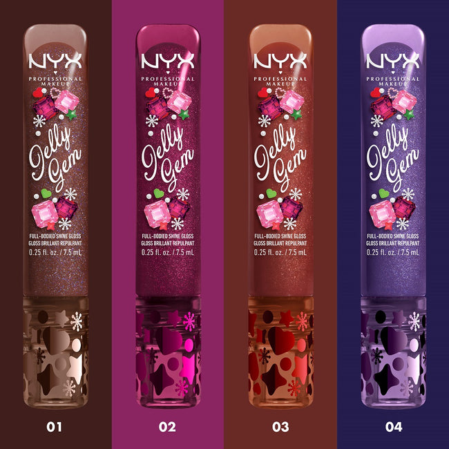 NYX Professional MakeUp Jelly Gem błyszczyk do ust z wysokim połyskiem 7.5ml