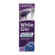 White Glo 2 in 1 Mouthwash wybielająca pasta z płynem do płukania ust 100ml + szczoteczka do zębów