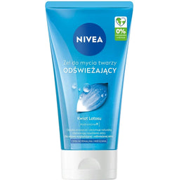 Nivea Odświeżający żel do mycia twarzy cera normalna i mieszana 150ml