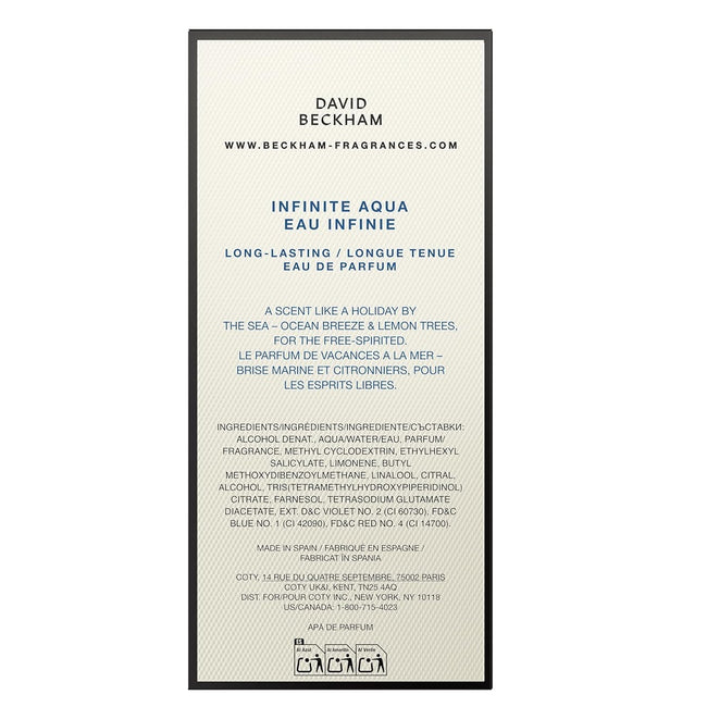 David Beckham Infinite Aqua woda perfumowana spray