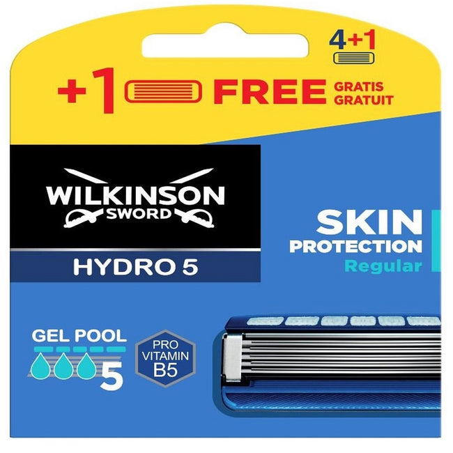 Wilkinson Hydro 5 Skin Protection Regular zapasowe ostrza do maszynki do golenia dla mężczyzn 5szt