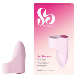 So Divine Finger Stimulator wibrator na palec Pink