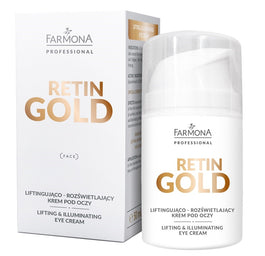 Farmona Professional Retin Gold liftingująco-rozświetlający krem pod oczy 50ml