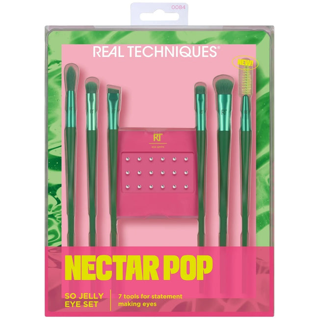 Real Techniques Nectar Pop So Jelly Eye Set zestaw pędzli do makijażu oka