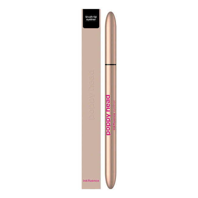 Poppy Head Inkfluence eyeliner w pisaku z pędzelkową końcówką 0.6ml