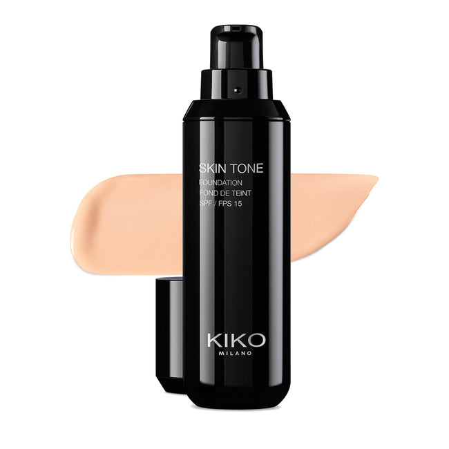 KIKO Milano Skin Tone Foundation rozświetlający podkład we fluidzie SPF 15