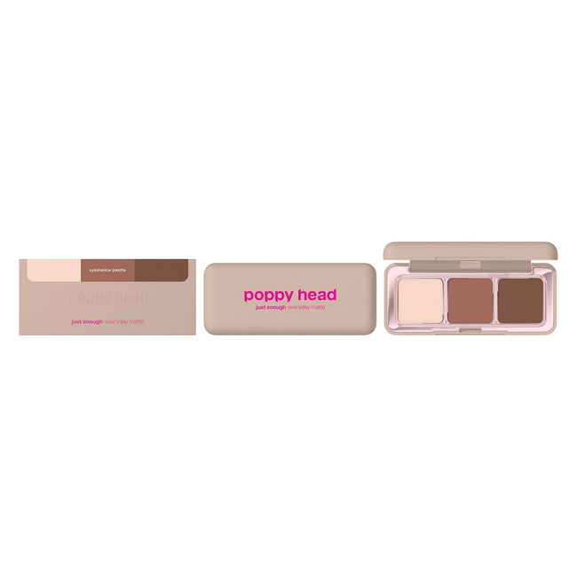 Poppy Head Just Enough Everyday Matte paleta cieni do powiek 4.8g