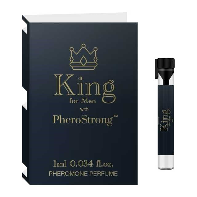 PheroStrong King For Men Pheromone Perfume perfumy z feromonami dla mężczyzn spray