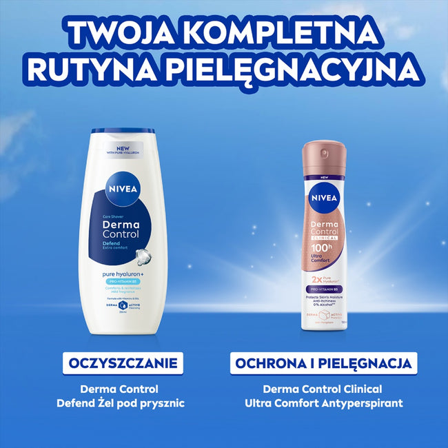 Nivea Derma Control Clinical Ultra Comfort antyperspirant spray 150ml
