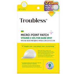 Troubless Micro-Point Patch Plus Vitamin C 10% For Dark Spot plastry z witaminą C na przebawienia 9szt.