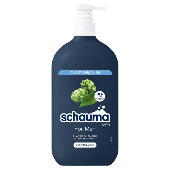 Schauma For Men szampon do włosów dla mężczyzn do codziennego stosowania 750ml