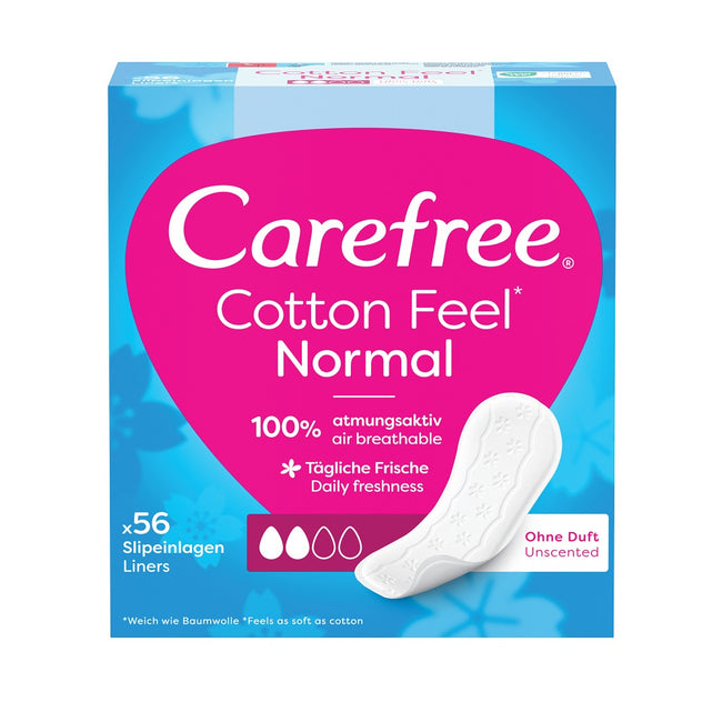 Carefree Cotton Feel wkładki higieniczne nieperfumowane