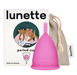 Lunette Period Cup kubeczek menstruacyjny Różowy rozmiar 2