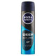 Nivea Men Deep Black Carbon Beat antyperspirant w sprayu z aktywnym węglem 150ml