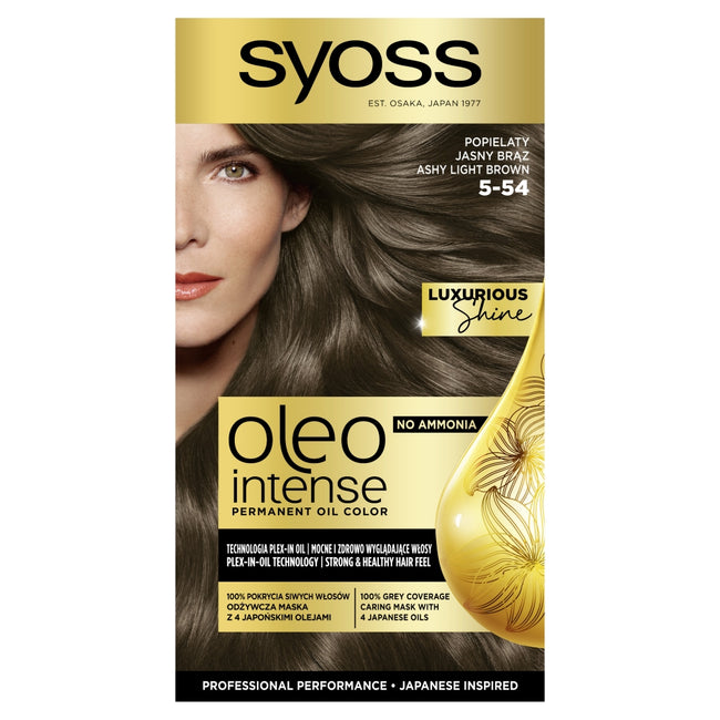 Syoss Oleo Intense farba do włosów trwale koloryzująca z olejkami