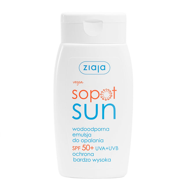 Ziaja Sopot Sun wodoodporna emulsja do opalania SPF50+ 125ml