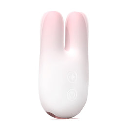 S-HANDE Baby Rabbit wibrator stymulujący White Pink