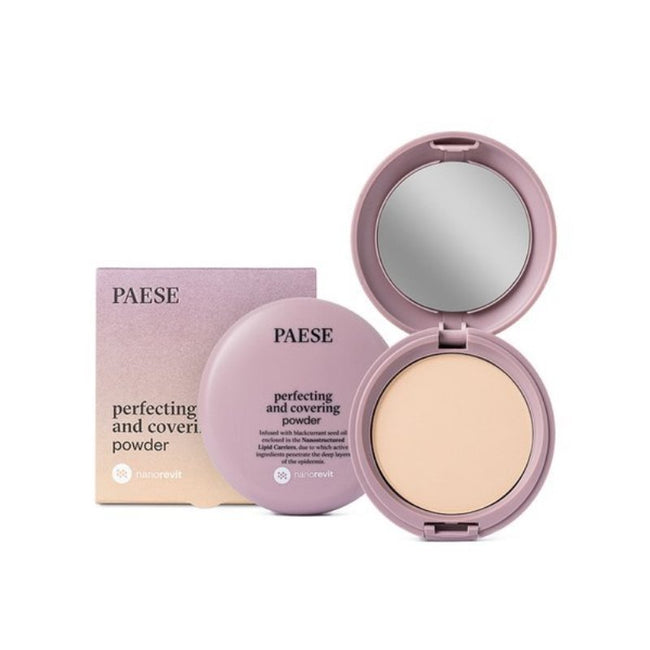 Paese Nanorevit Perfecting and Covering Powder puder upiększająco-kryjący