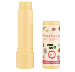 ECOSOFT Lippy Day kokosowy krem do ust Vanilla Milk 4.8g